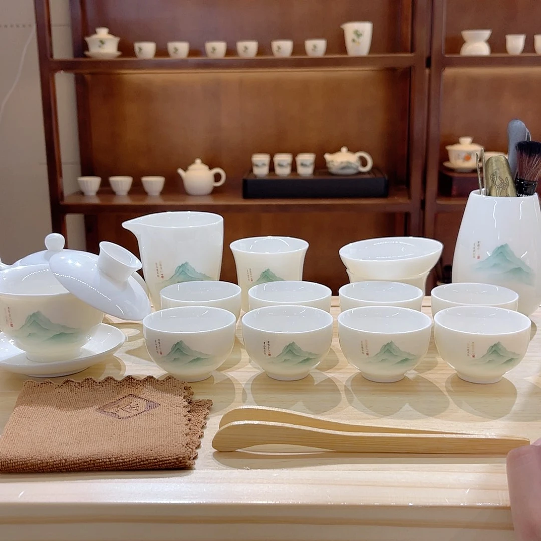 瓷片羊脂玉瓷羊脂玉瓷