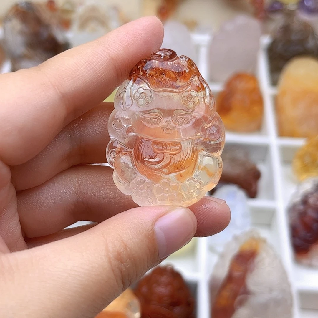 水晶吊坠(不含链)未镶嵌星*?