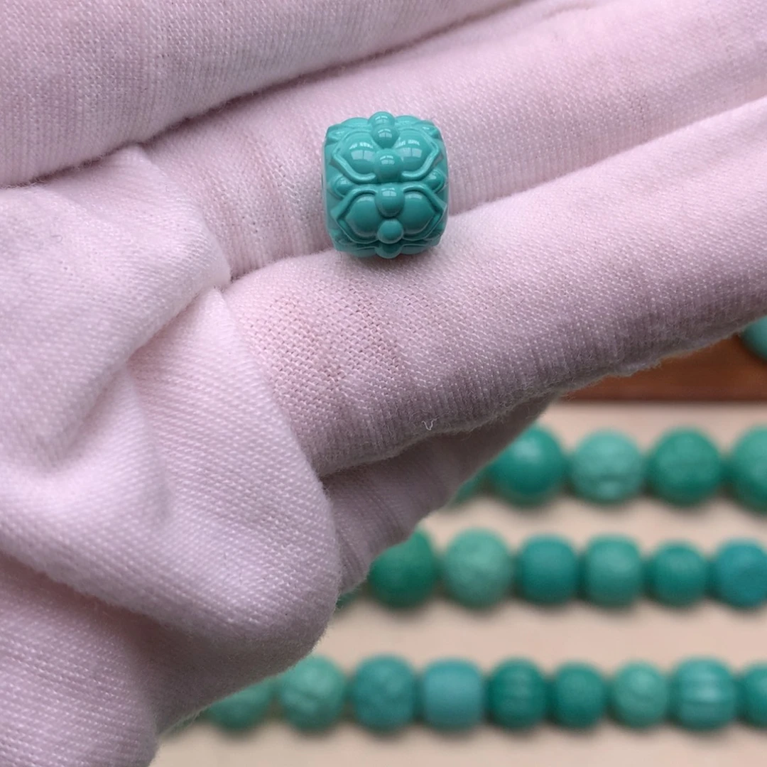 手工艺雕刻莲花尺寸10.7