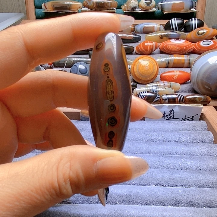 玛瑙/玉髓未镶嵌吊坠(不含链)