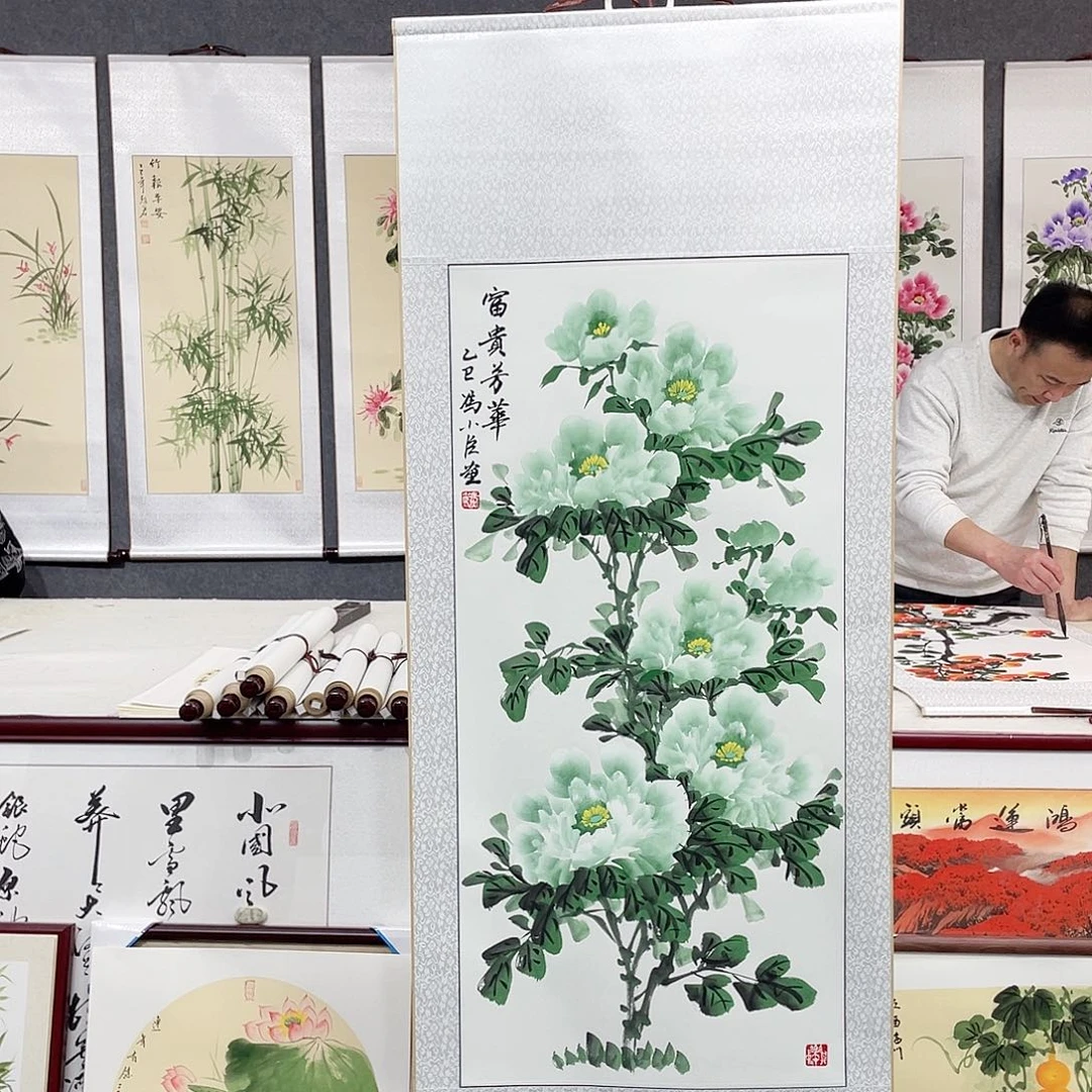 国画手绘作品手绘作品