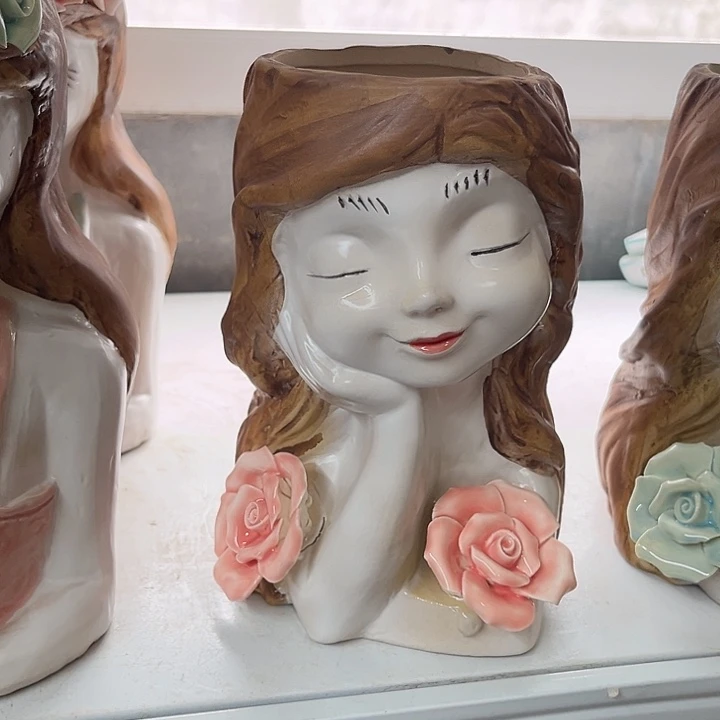 粗陶材质多肉花盆