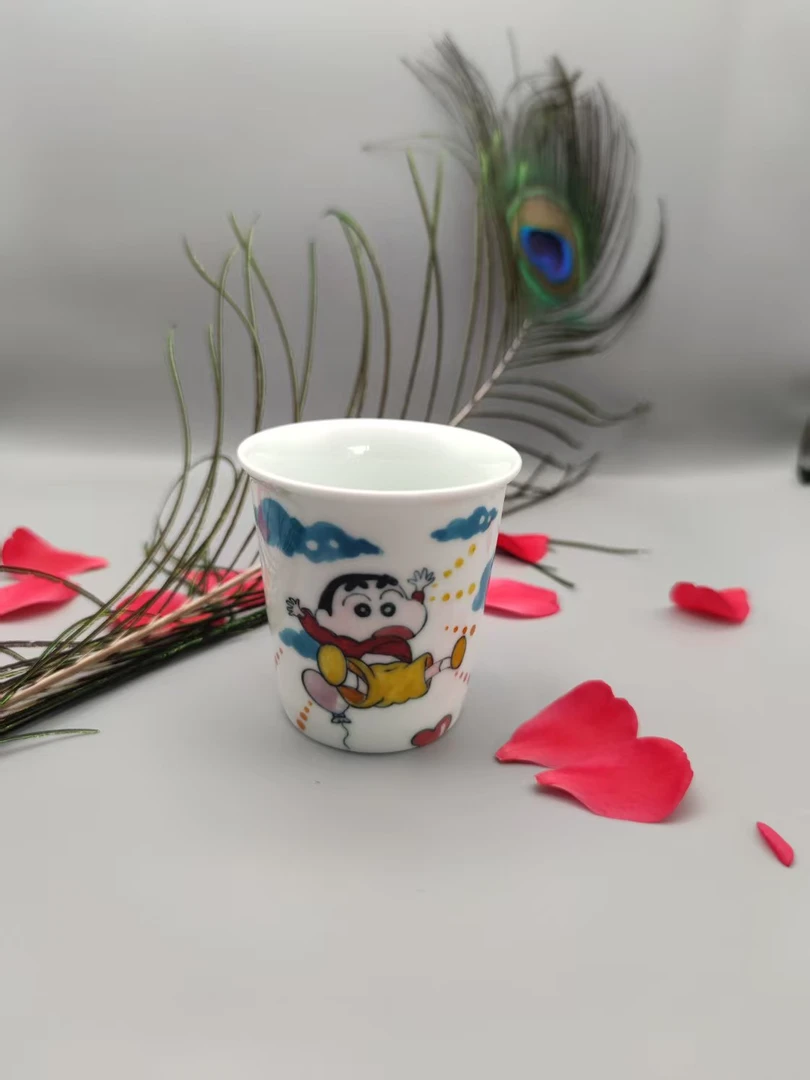 A0028景德镇手绘陶瓷杯