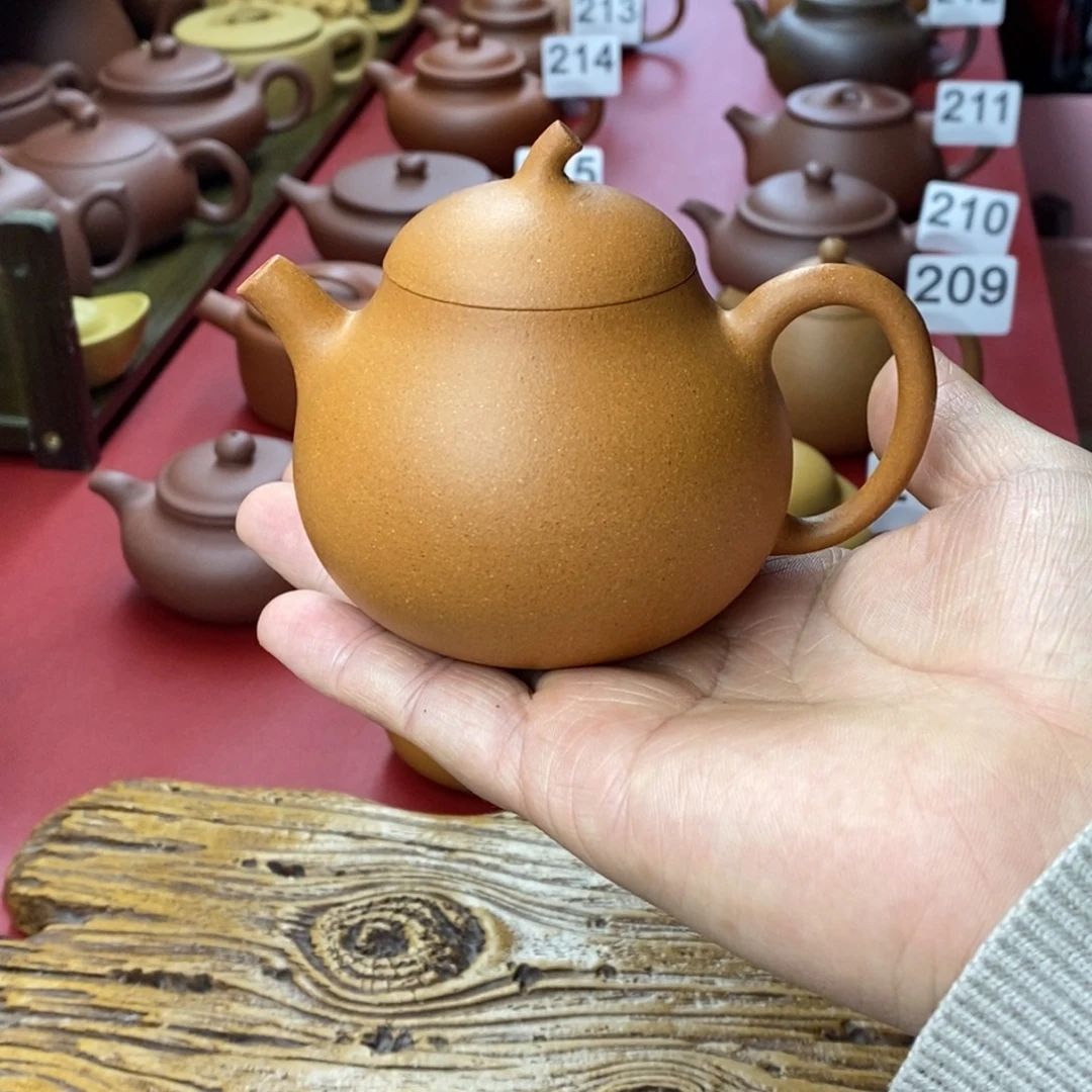 紫砂茶壶紫砂茄瓜180容量
