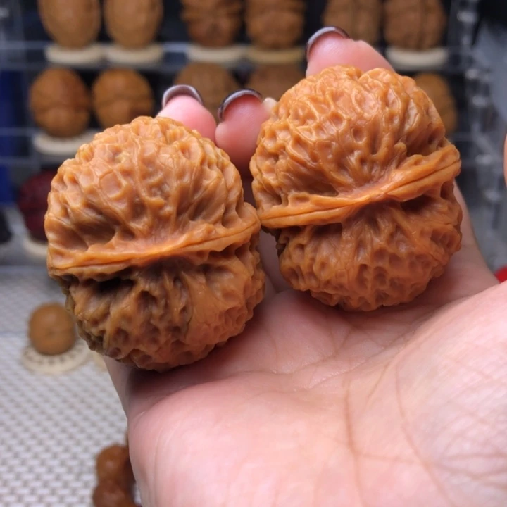 把件文玩核桃46号龙鳞战甲44尺