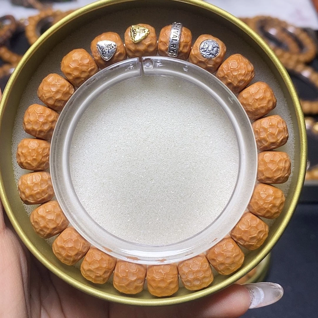 猴头核桃手串四标龙岩龙鳞王尺寸11左右全品单号377号