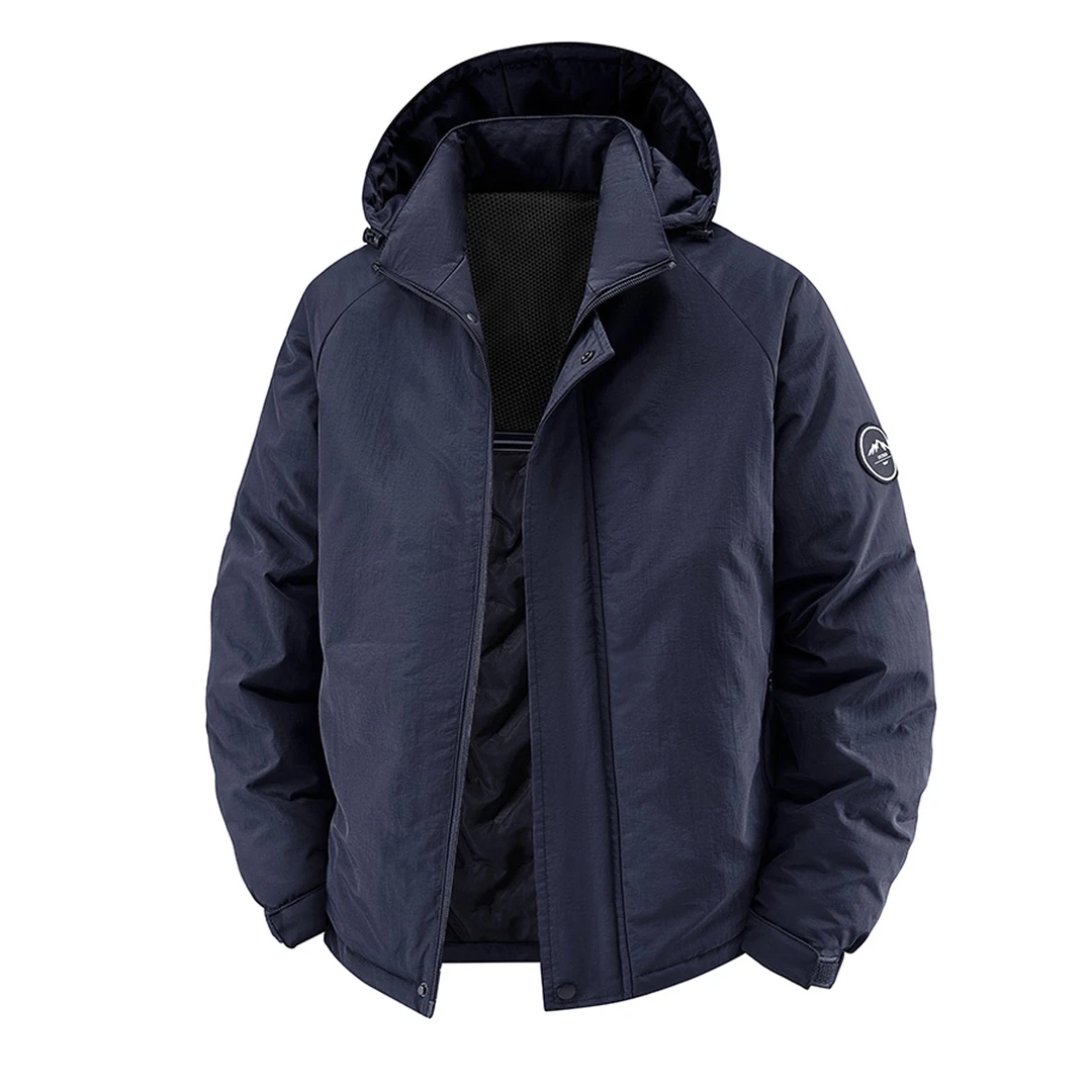 秋冬加厚防风防寒保暖棉服外套男夹克连冬男男士印花加青少年外套