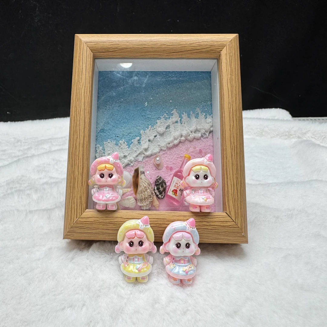 diy树脂配件定制小卡奶油胶配件