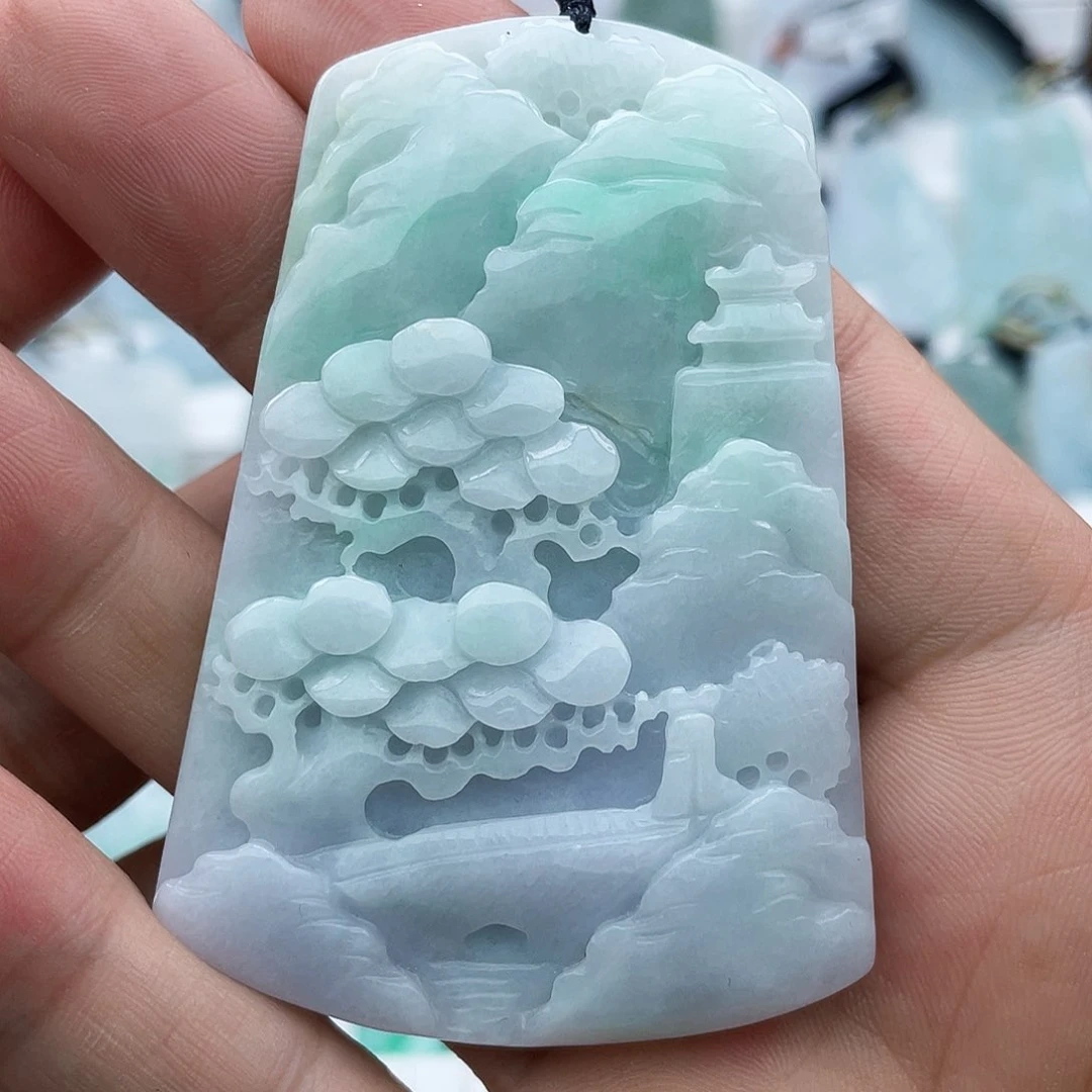 颈饰未镶嵌翡翠翡翠