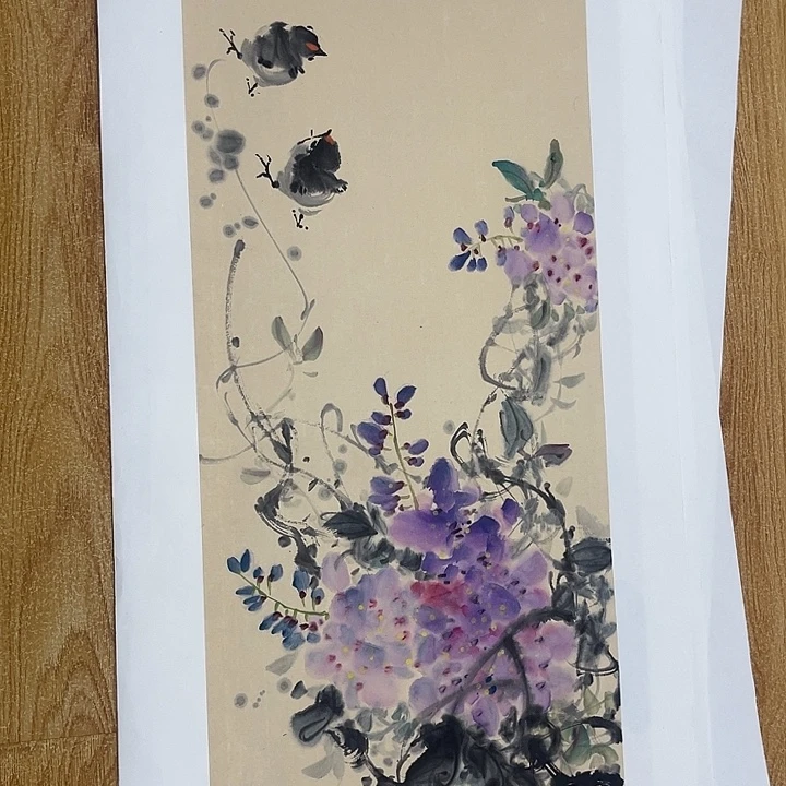 姜奇老师花鸟作品70×25
