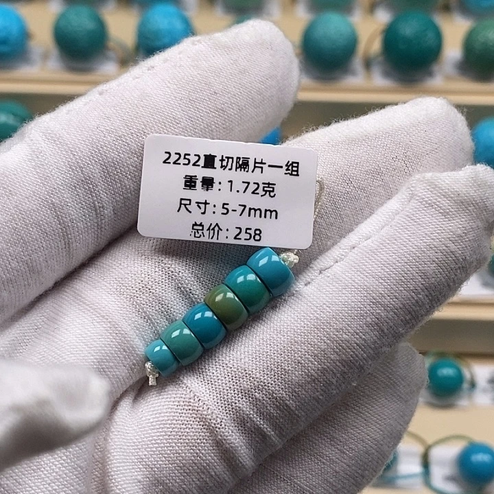 绿松石未镶嵌颈饰