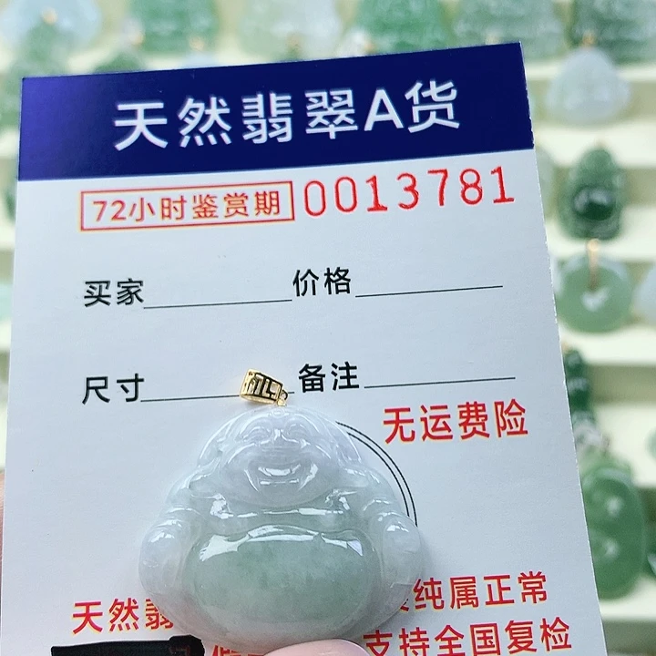 颈饰未镶嵌翡翠吊