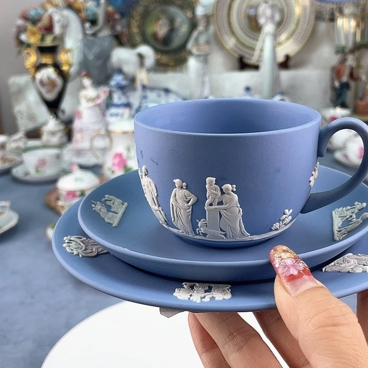 中古欧瓷瓷器小房子