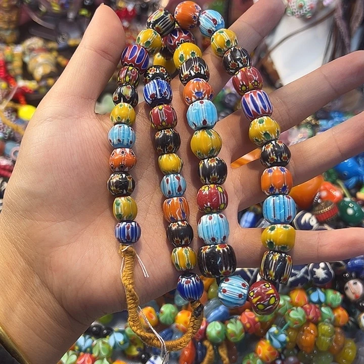 玻璃颈饰尼泊尔琉璃