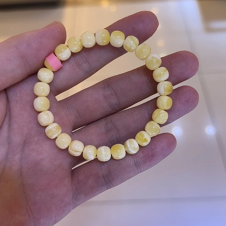 手链琥珀未镶嵌蜜蜡