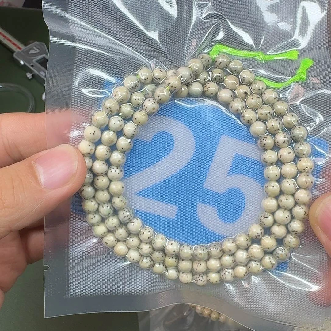 星月菩提吊坠6圆珠脖挂。   25