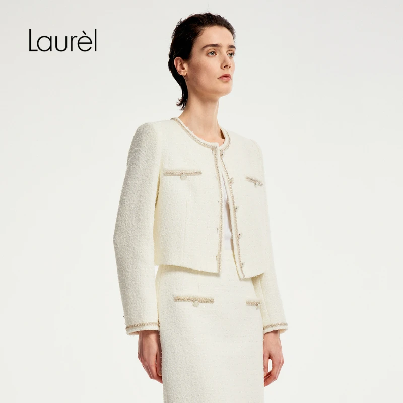 【丽公主专享】Laurel劳芮新款法式小香风外套LWD353W00900