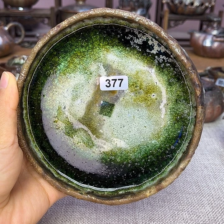 裸柴烧陶瓷手工茶器