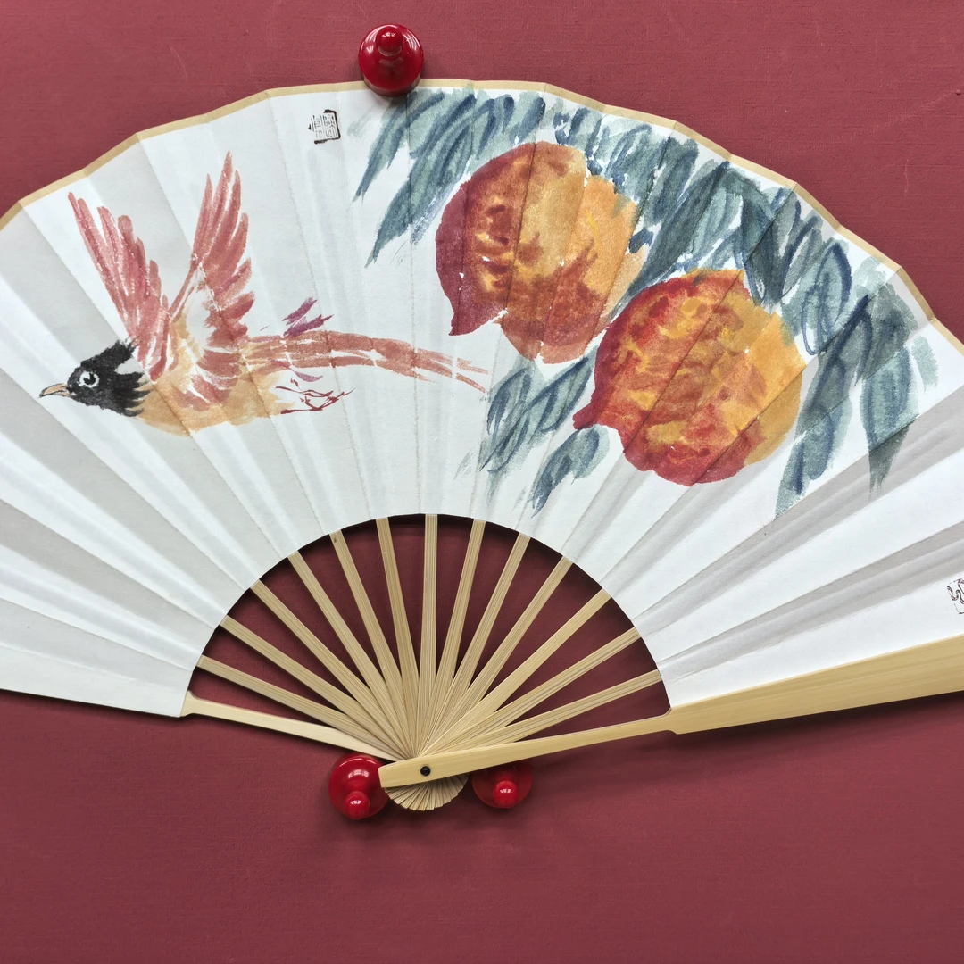 张守墨-扇子-折扇-随机发货