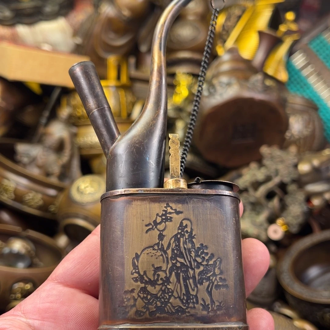 茶壶香炉铜器摆件
