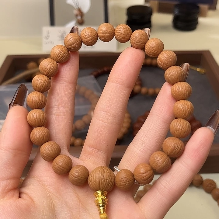 西***.吊坠猴头核桃凤羽11同尺