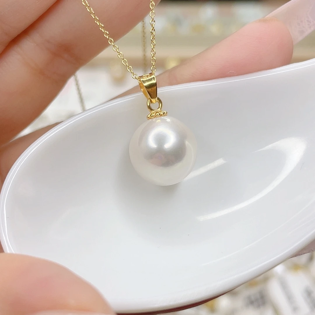 淡水珍珠未镶嵌吊坠(赠链)
