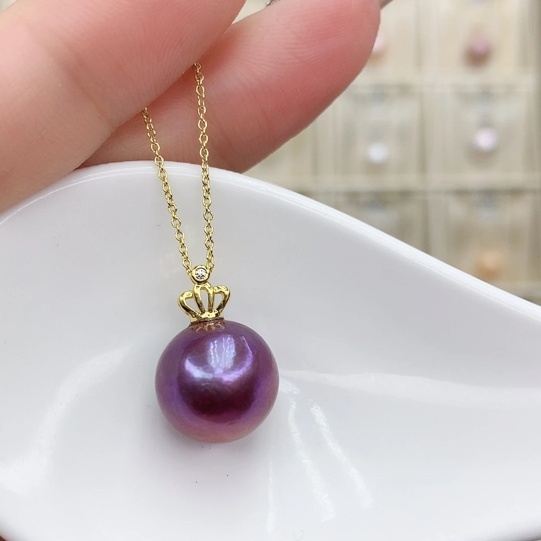 淡水珍珠颈饰合金