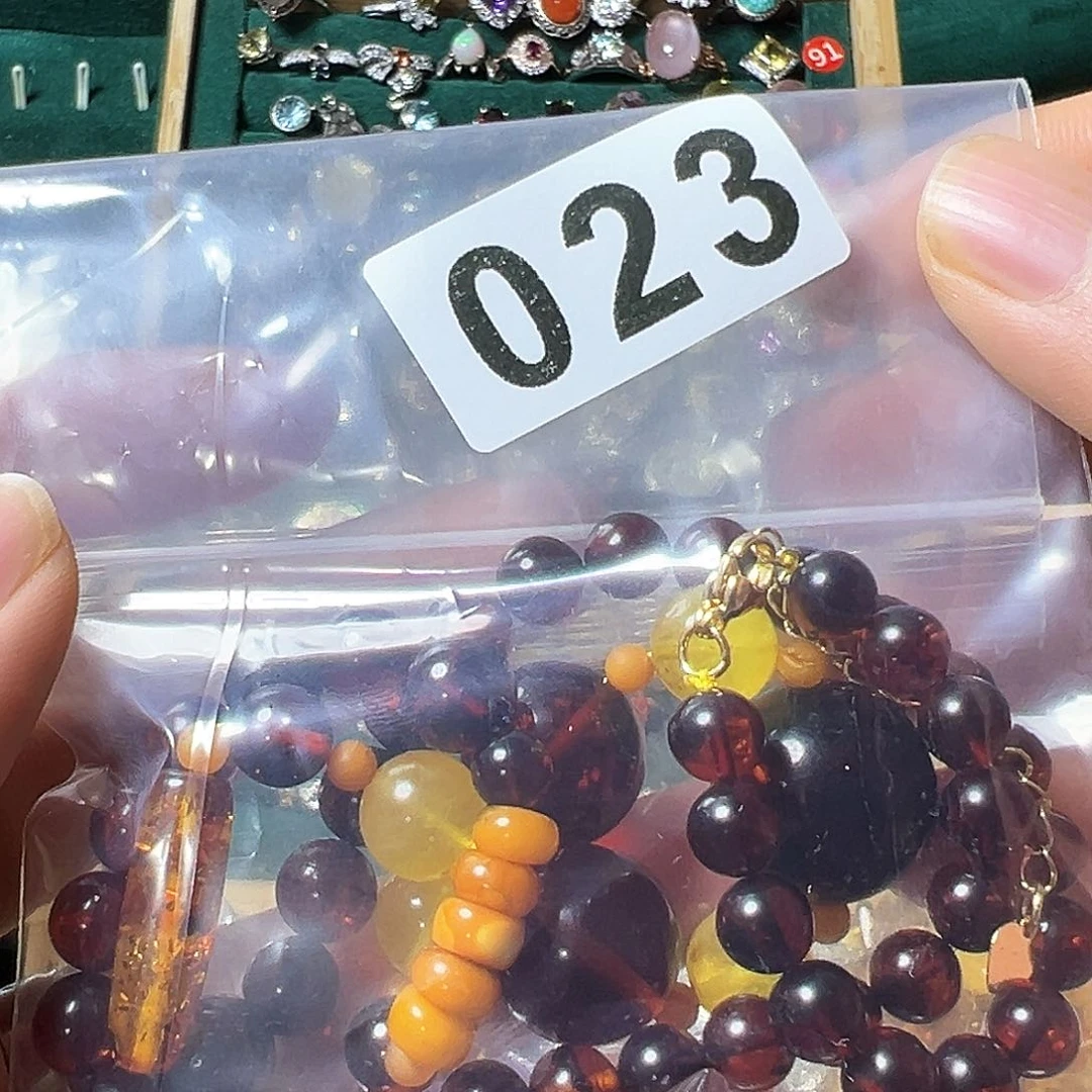 血珀颈饰未镶嵌?****?血珀项链血珀项链