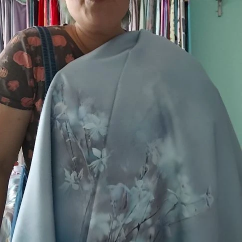 棉质花高端布料8m误差5cm。