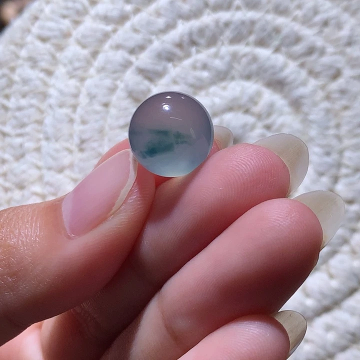 翡翠散珠冰胶蓝飘花卡12.11