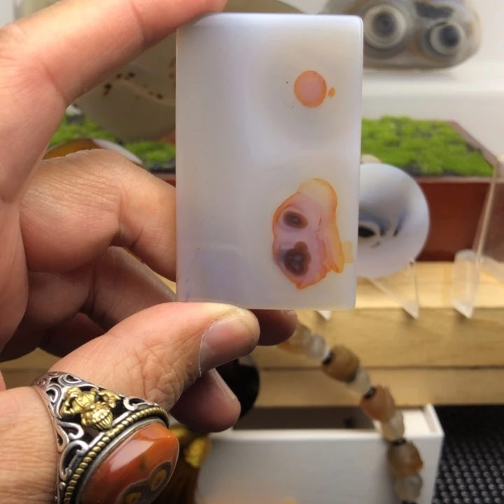 玛瑙/玉髓合金颈饰