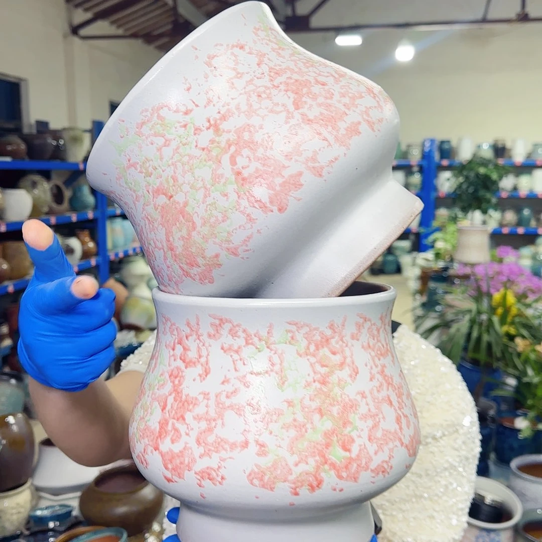 花盆紫砂高20口19