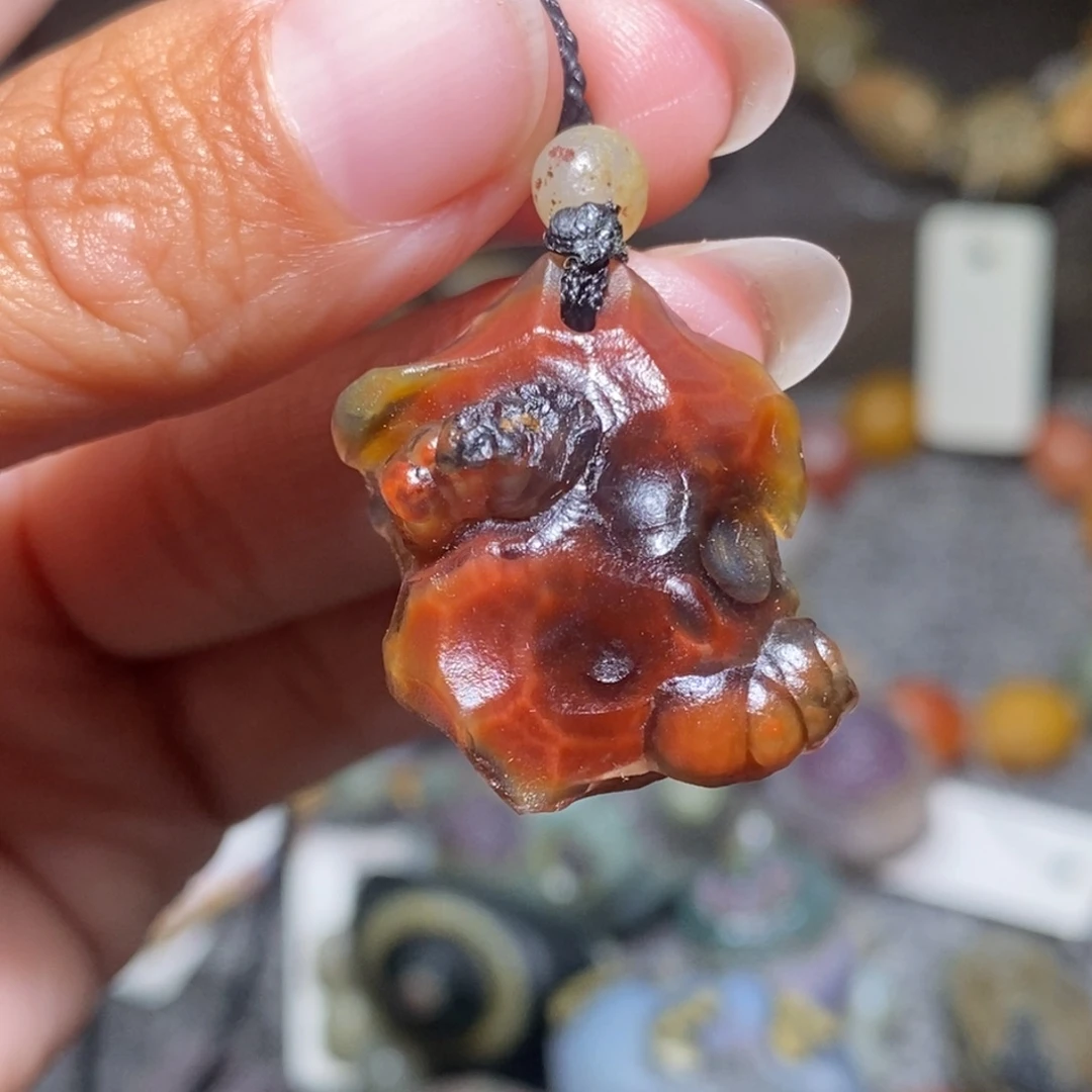 未镶嵌玛瑙/玉髓珠宝半成品