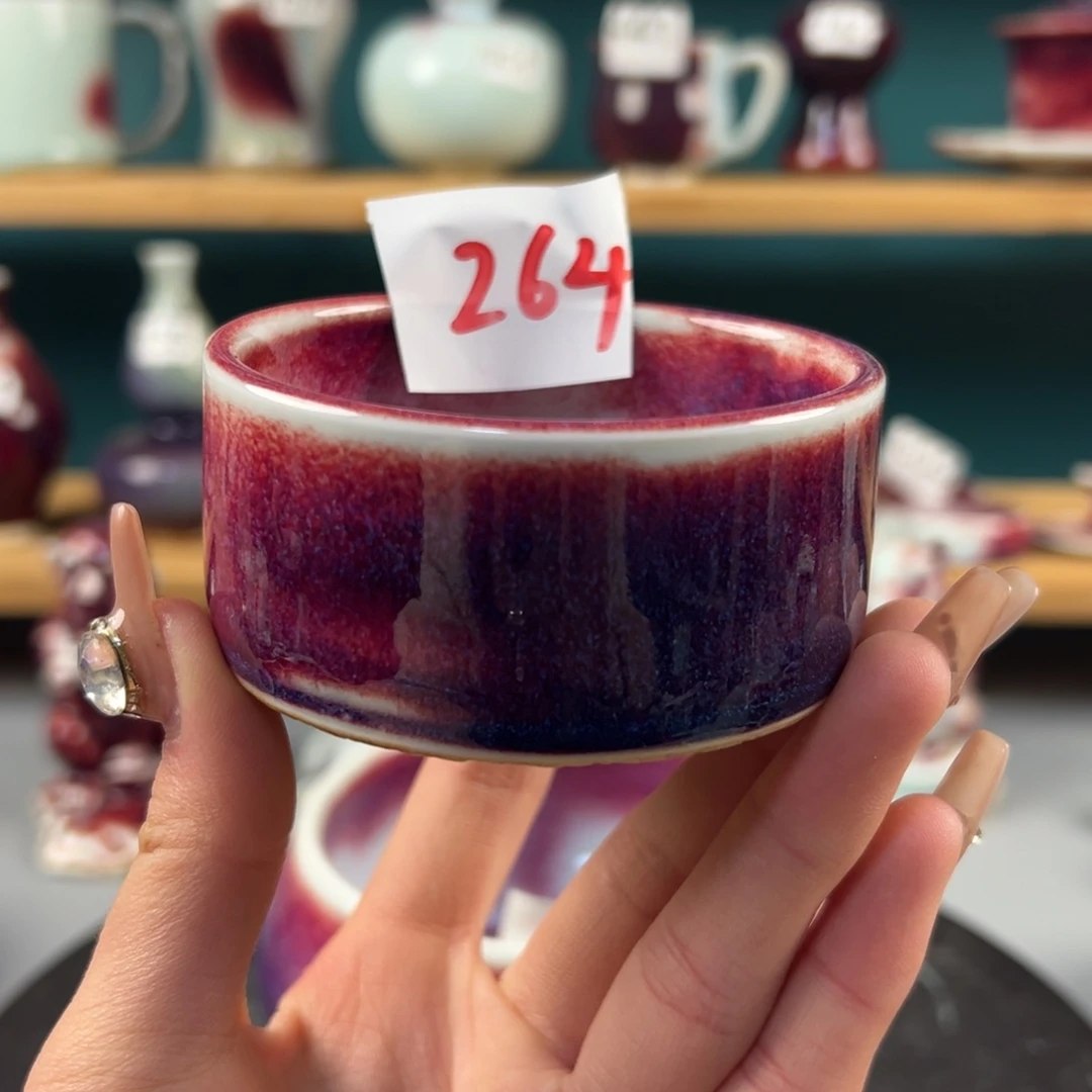 瓷片全品无暇主人杯纯手工