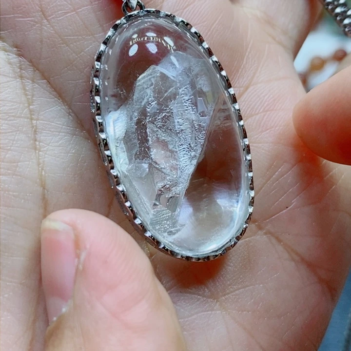 水晶颈饰未镶嵌?****?水晶