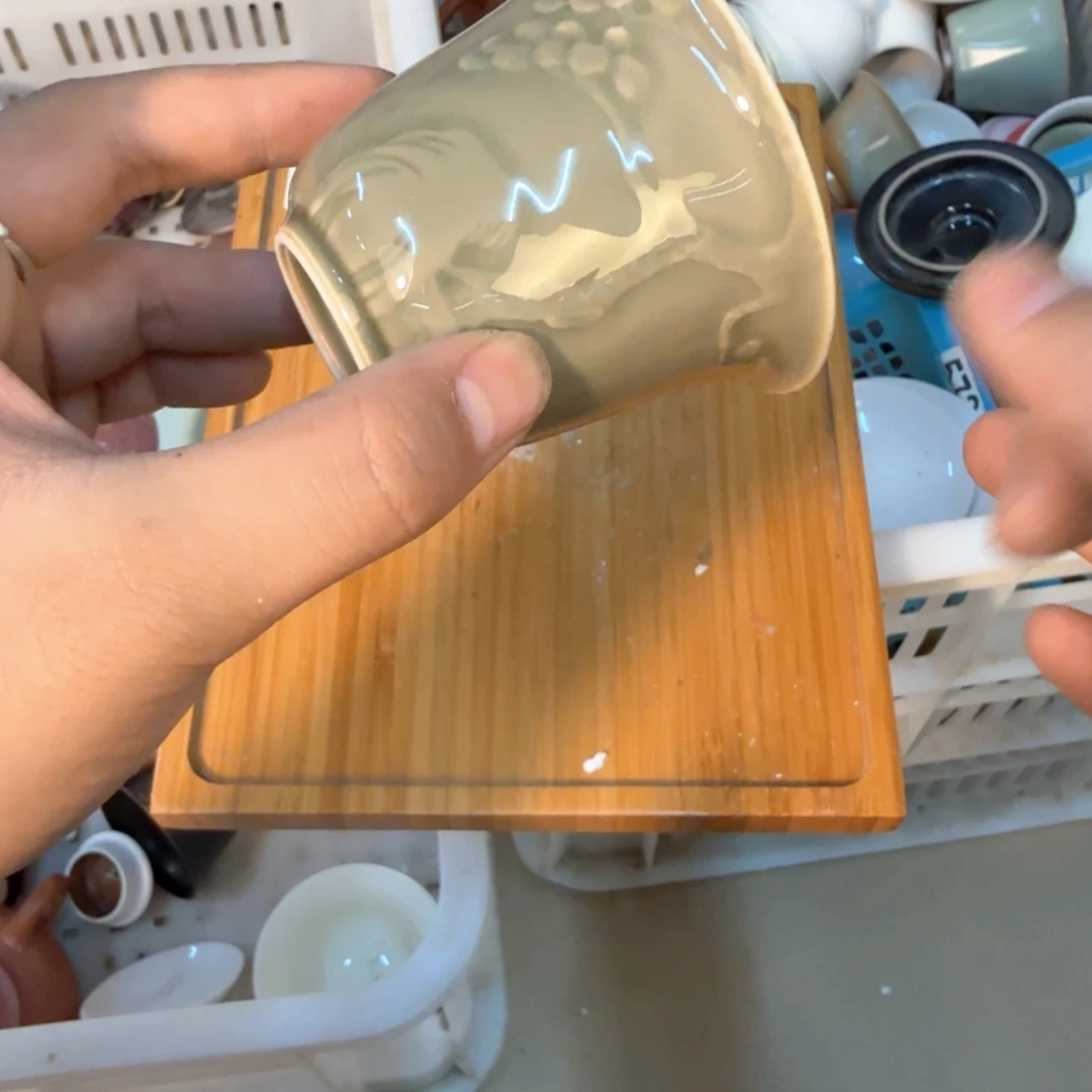 底槽青瑕疵茶具介意勿拍