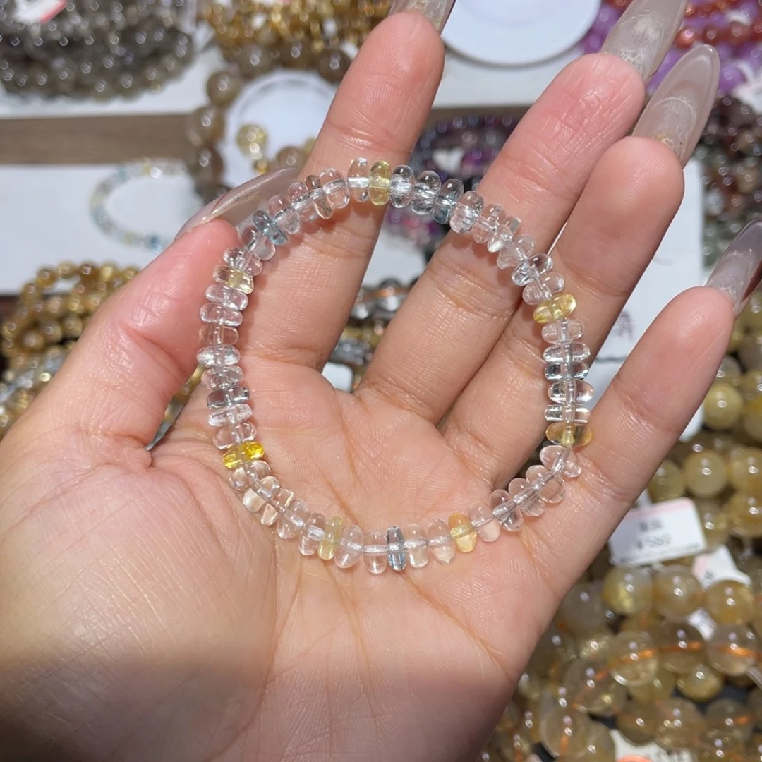 未镶嵌托帕石手链手链