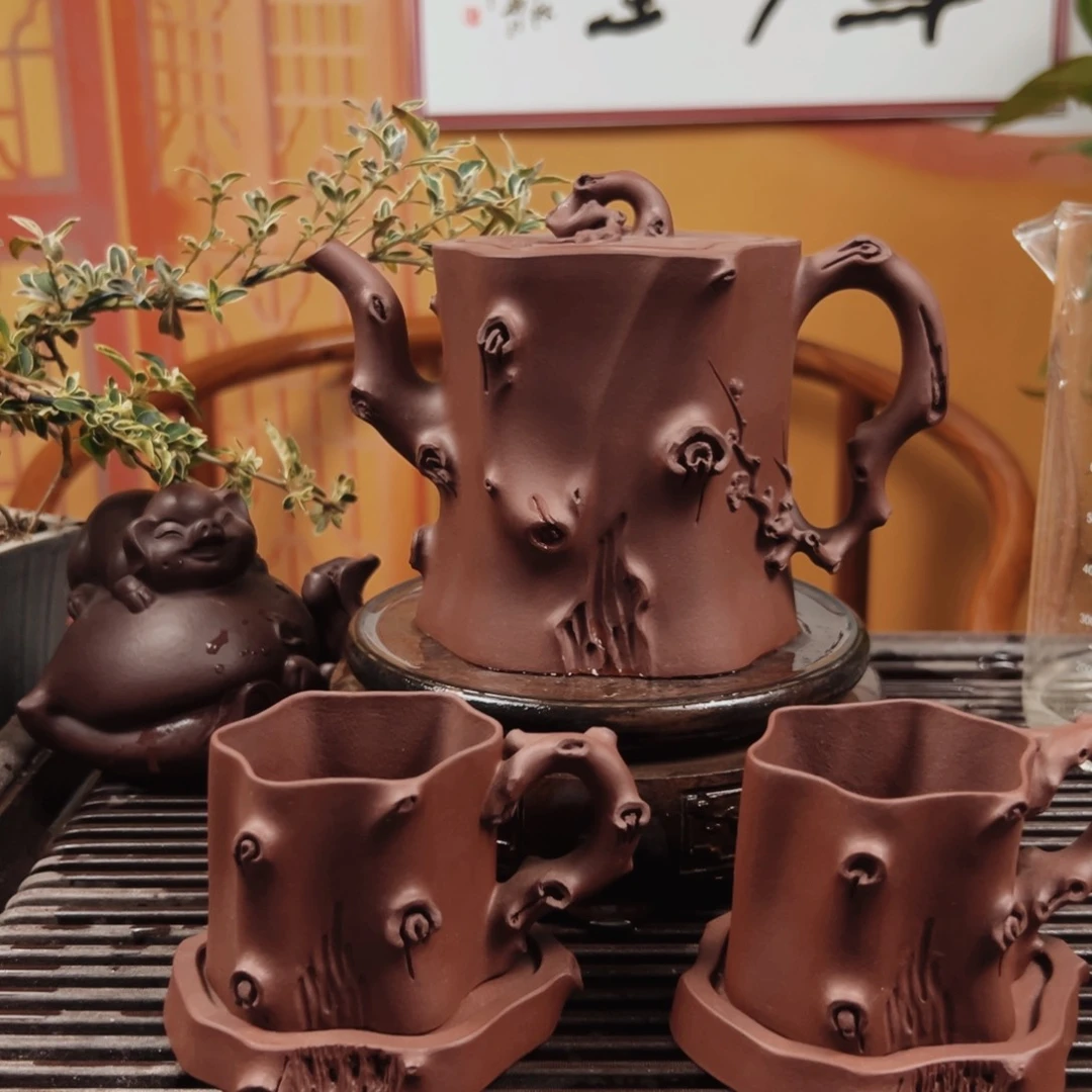 紫砂茶壶记**长紫砂壶紫砂泥