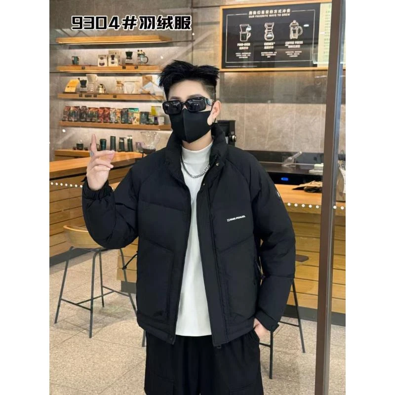 冬季新款潮牌立领防风户外休闲加厚保暖御寒外套#9304