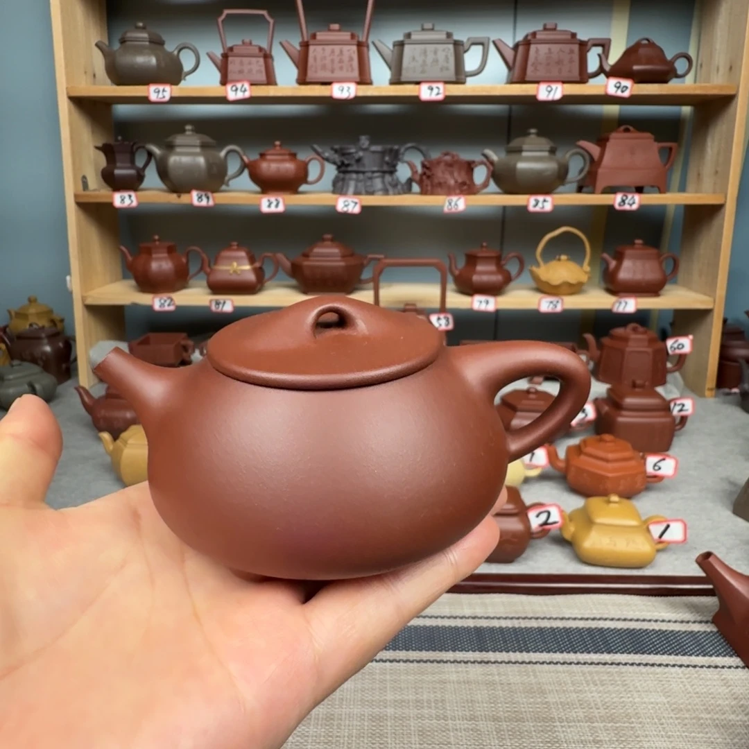 底槽青茶壶半手工制作