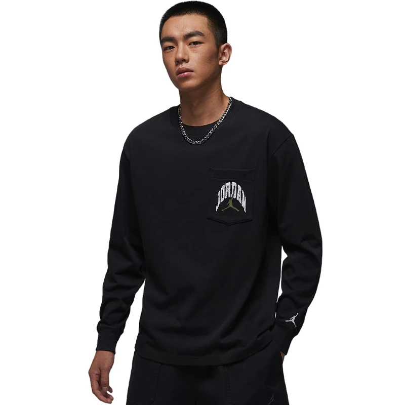 【商城】Nike耐克轻奢高颜值男子JORDAN运动休闲长袖T恤HV4568-010