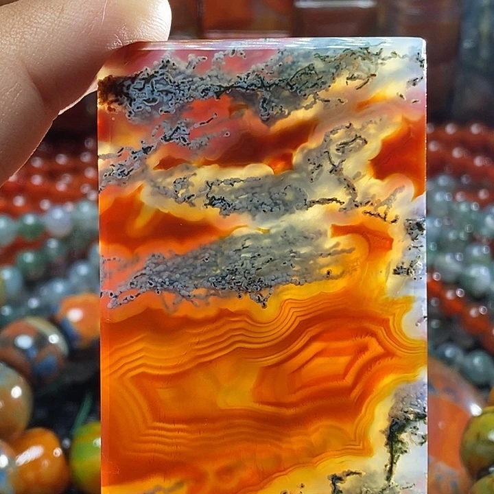 玛瑙/玉髓未镶嵌颈饰