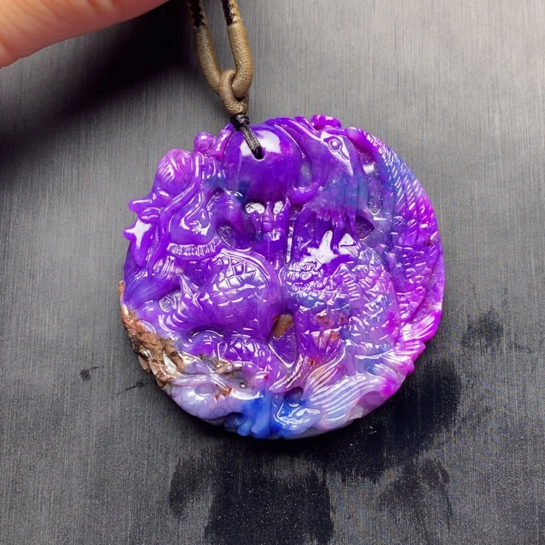 苏纪石（舒俱来）未镶嵌吊坠(赠链)