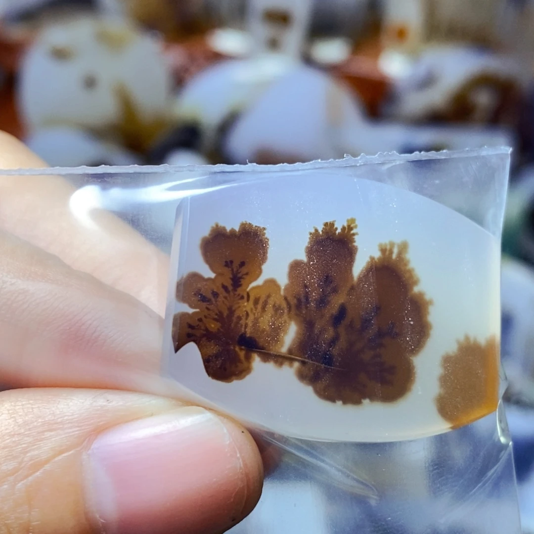 全***洗玛瑙/玉髓未镶嵌珠宝半成品