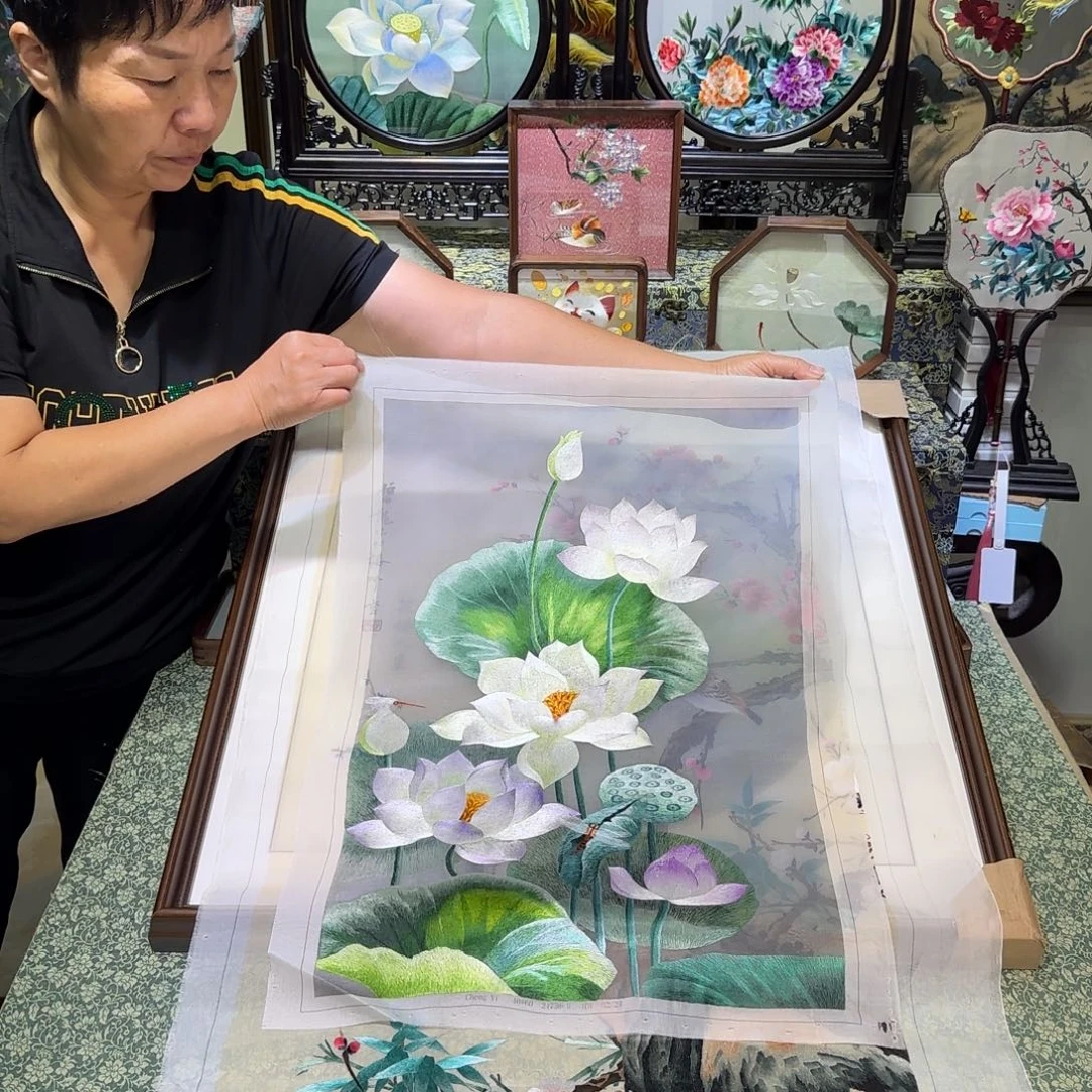 刺绣刺绣工艺精湛独特工艺精心