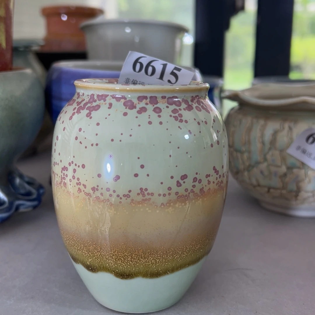 口5高10 手工花盆满30包邮