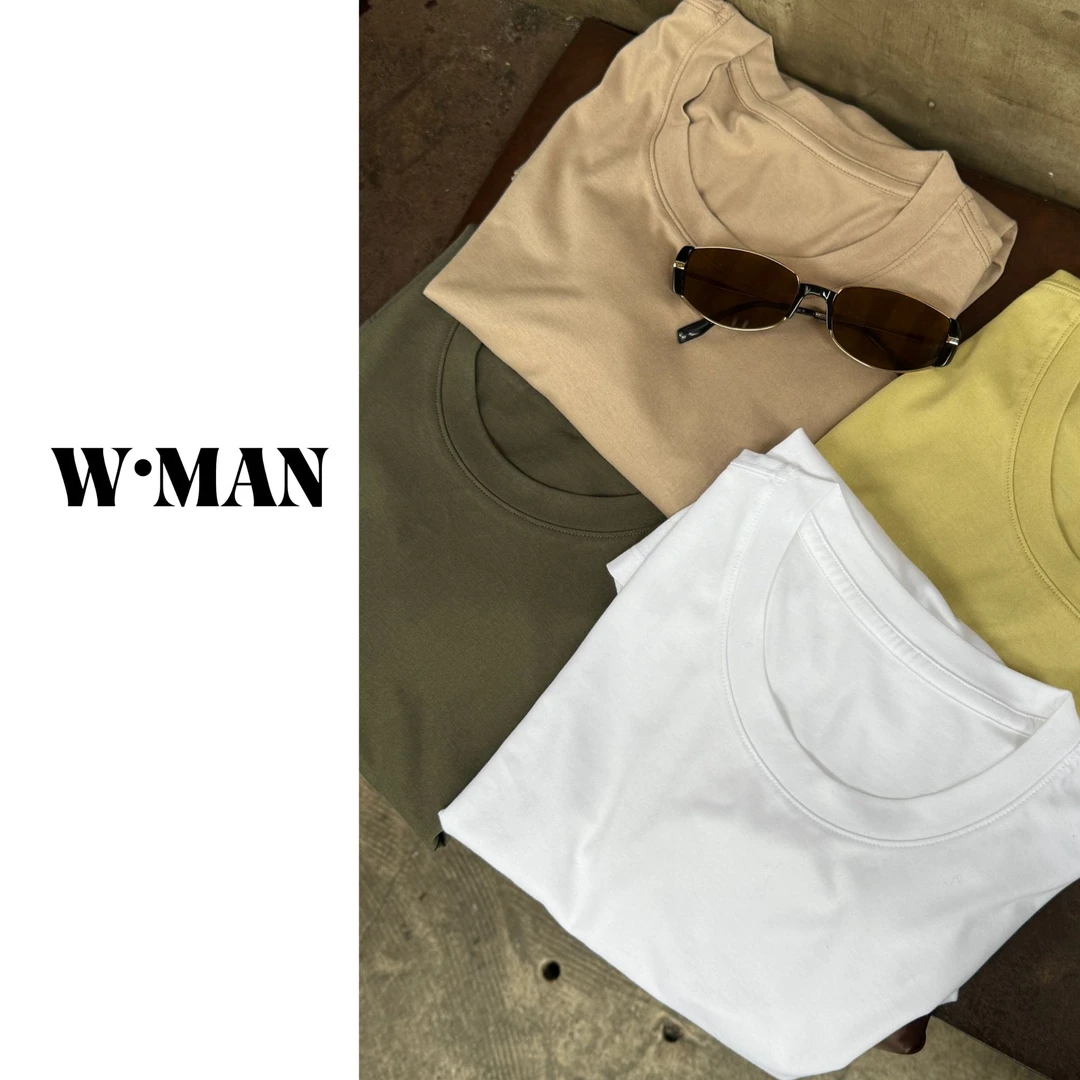 W·MAN定制长绒棉柔速干T恤