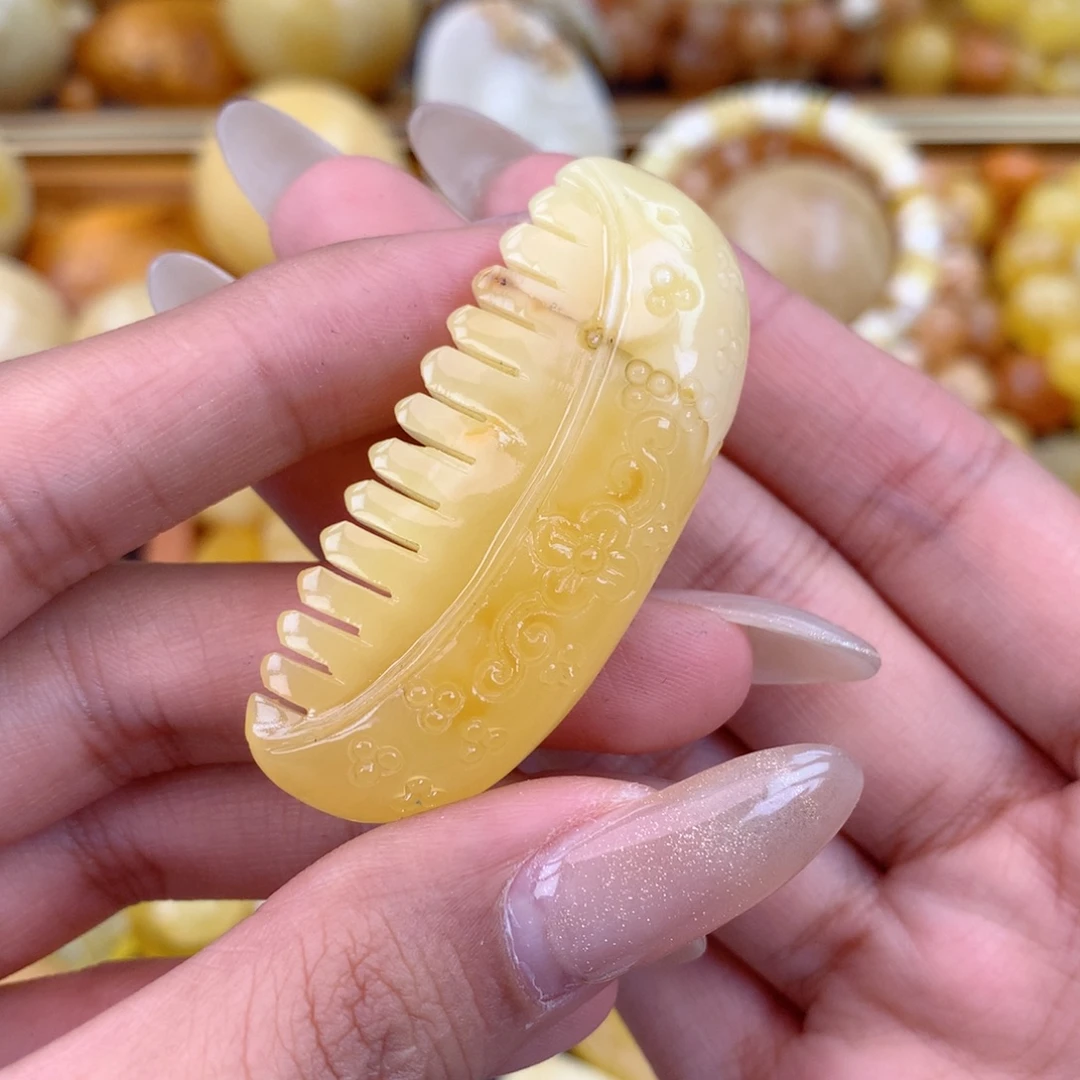 琥珀未镶嵌珠宝奇石