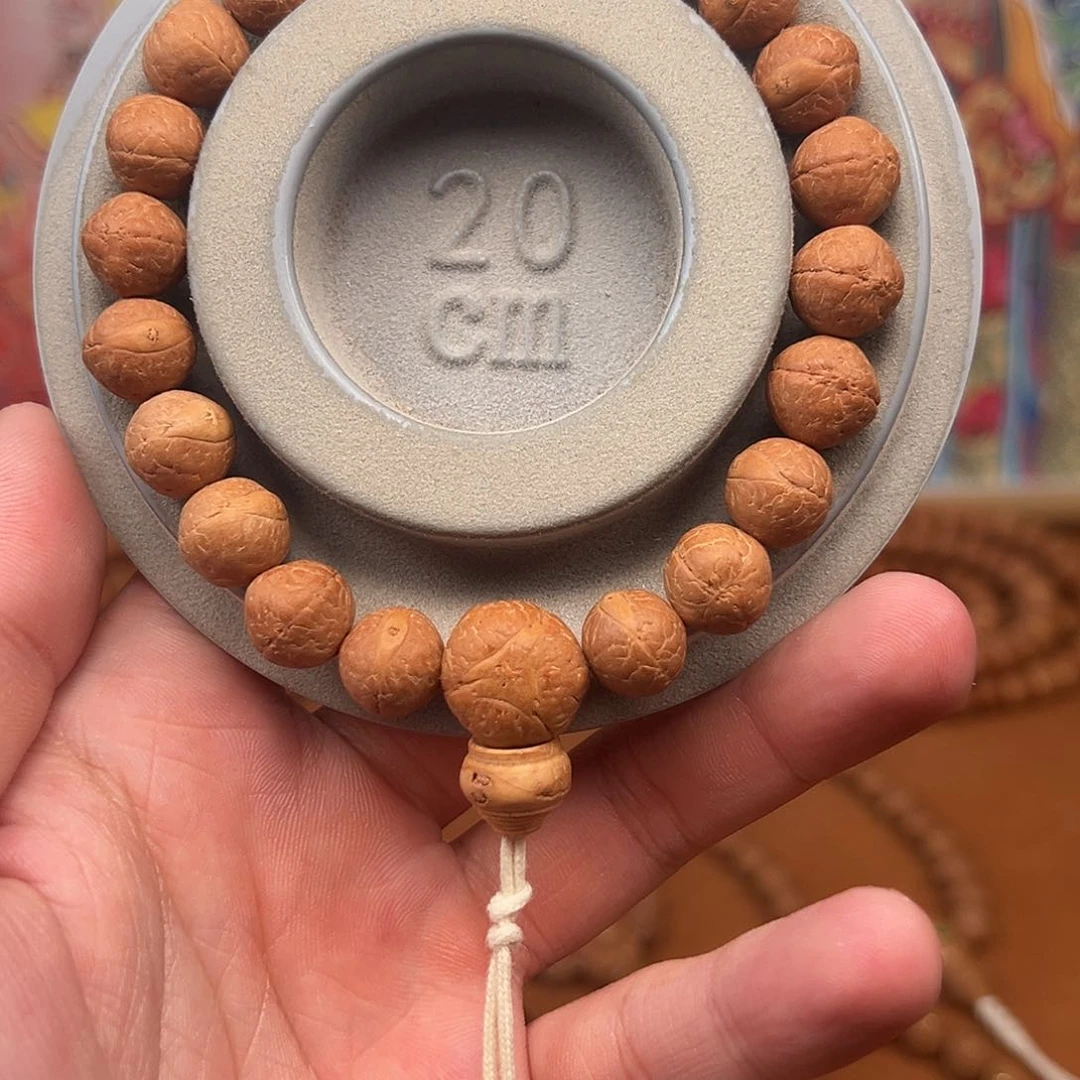 凤眼菩提手串12尺寸红皮手持