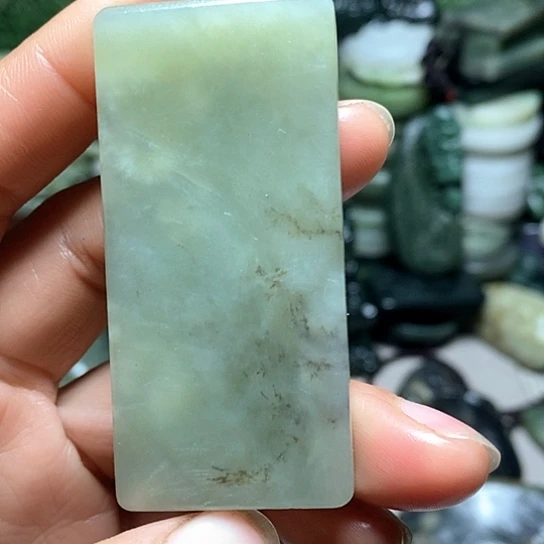 未镶嵌和田玉（糖玉）珠宝半成品